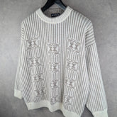 St Michael Jumper Mens Large L Knitted Vintage Retro Pullover